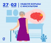 27 октября – 2 ноября	Неделя борьбы с инсультом
